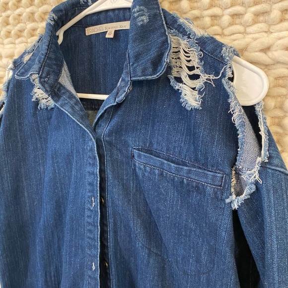 Women’s jean distressed dress - Picture 3 of 3